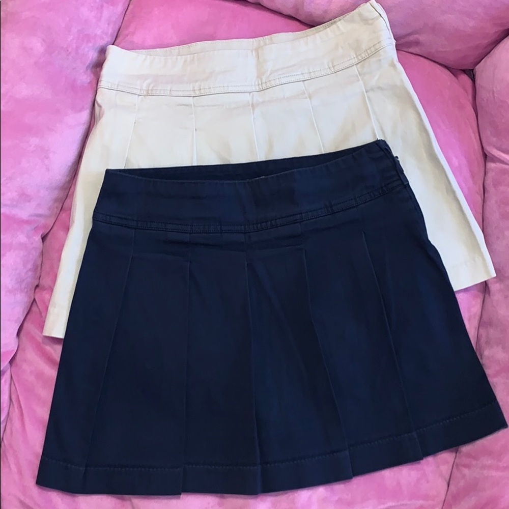 Children’s place pleated skirts for girls.
